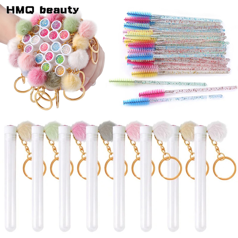 Beauty Makeup Youtube - 50/5 pcs Tabung Gantungan Kunci Emas