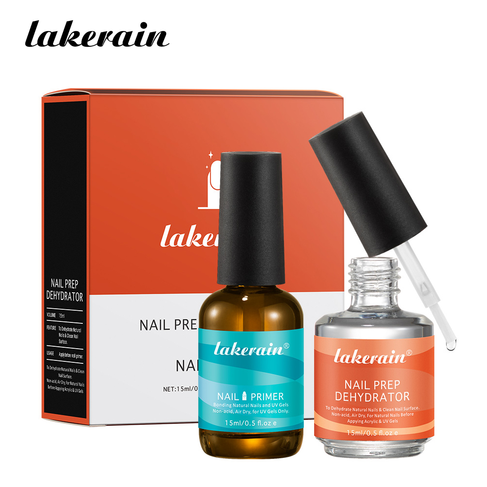 Nail Dehydrator Primer - 2 buah 15ml Gel dehidrator persiapan