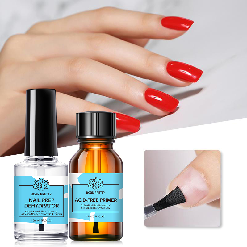 Nail Dehydrator Primer - BORN PRETTY Nail-Primer Dan Nail Prep