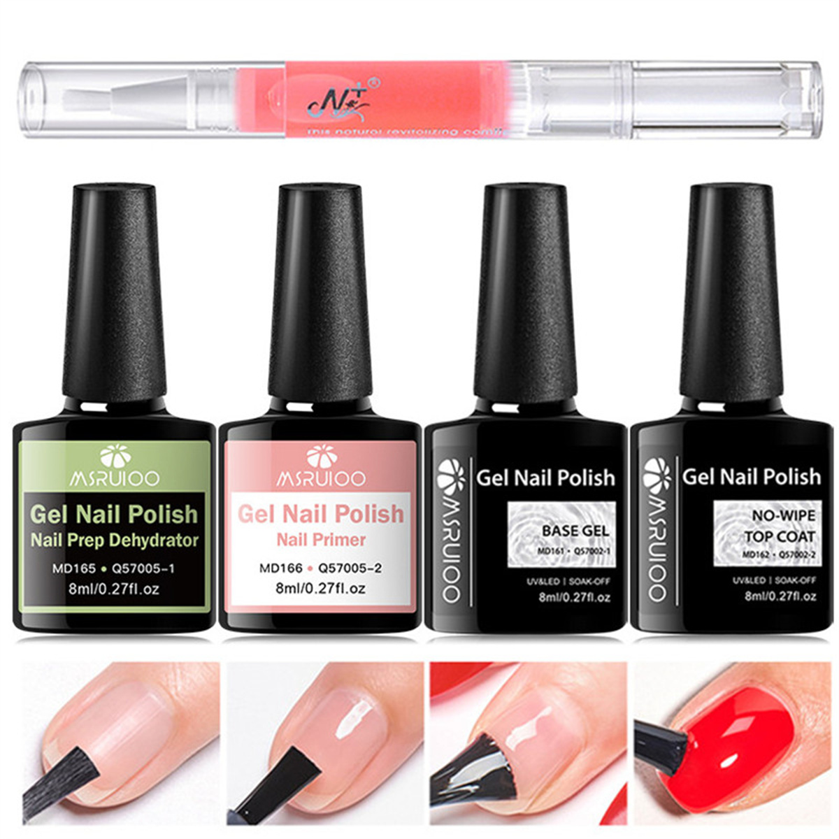 Nail Dehydrator Primer - Set Seni Kuku Dehidrator Persiapan Kuku