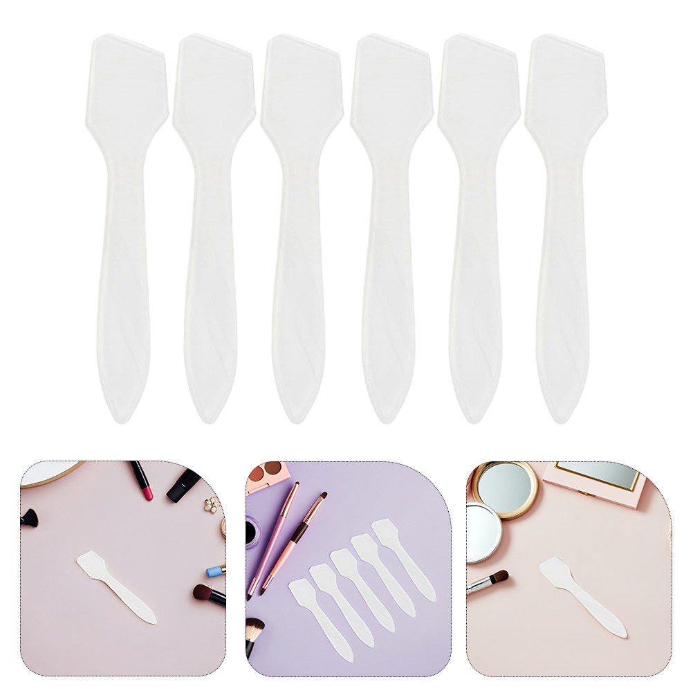 Beauty Makeup Cream - 50 Buah Spatula Makeup Plastik untuk