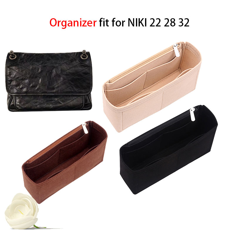 Ysl Beauty Makeup Bag - Organizer Sisipan Cocok untuk NIKI 22