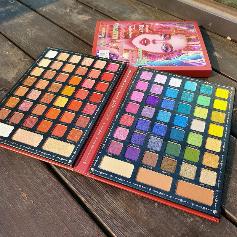 Beauty Book Makeup Kit - Palet Eyeshadow 90 Matte, daya Set