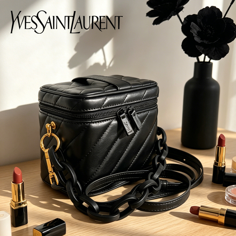 Ysl Beauty Makeup Bag - Tas Yves Saint Laurent Tas Kosmetik