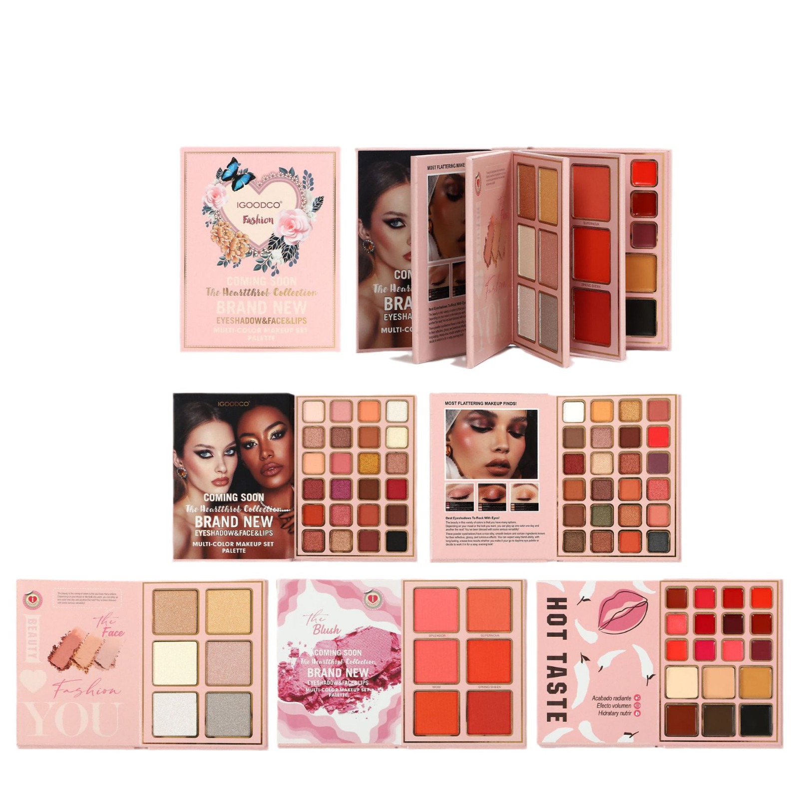 Beauty Book Makeup Kit - Set Palet Makeup Profesional 78 Warna