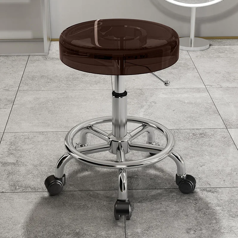 Beauty Makeup Shop - Kursi putar stainless steel untuk salon