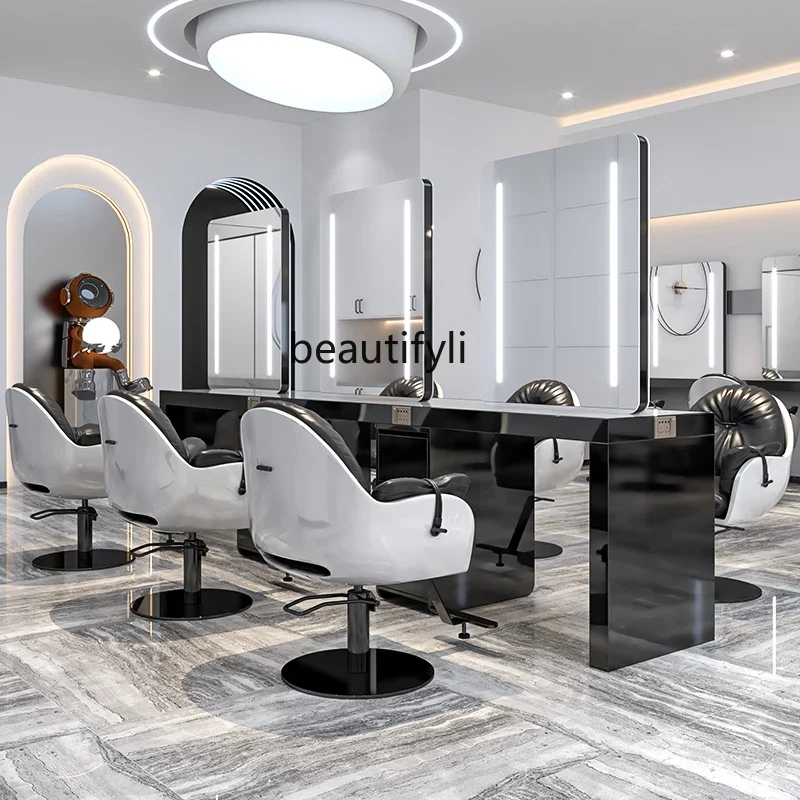 Beauty Makeup Shop - Meja Rias Salon Rambut dari Baja