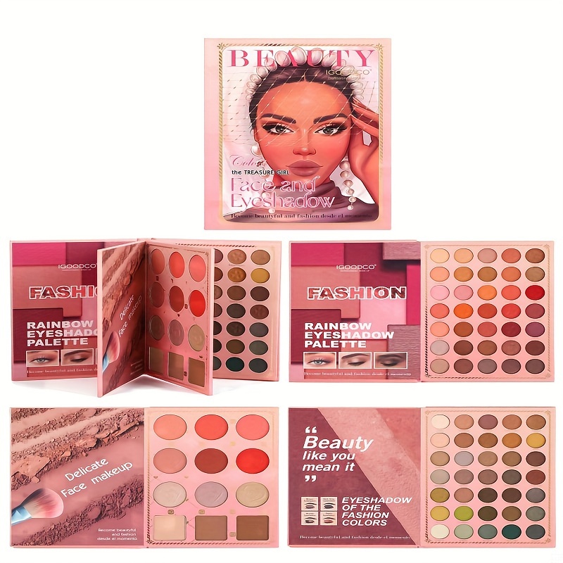 Palet Eyeshadow 82 Warna Matte - Beauty Book Makeup Kit ulasan dan harga