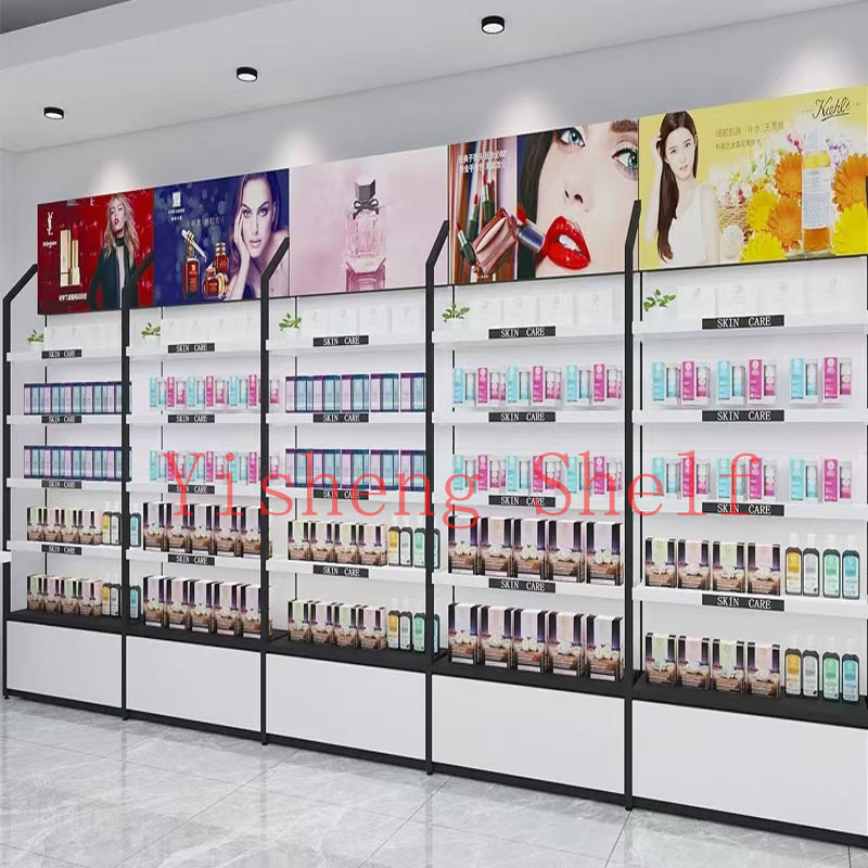 Rak Display Kosmetik Supermark - Beauty Makeup Shop ulasan dan harga