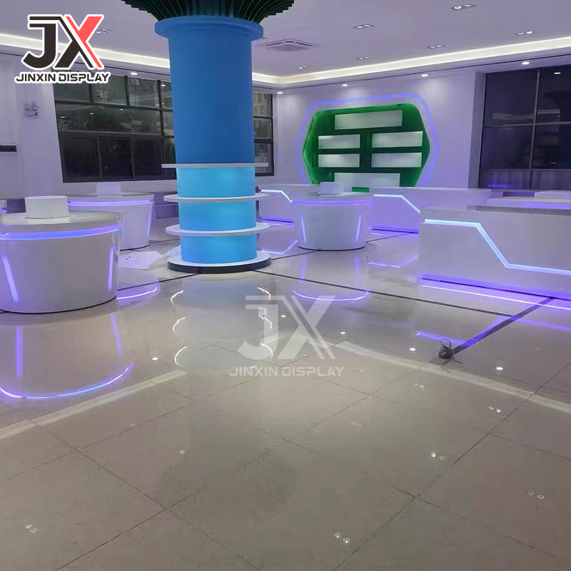 Lemari Display LED Kustom untu - Beauty Makeup Companies ulasan dan harga