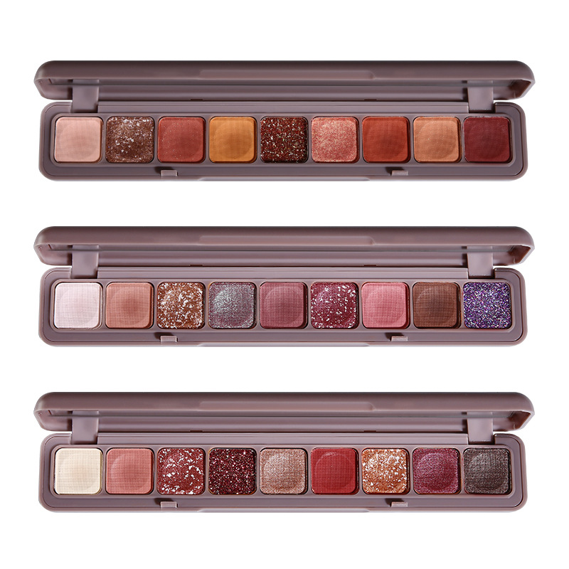 Palet Eyeshadow 9 Warna Netral - Beauty Book Makeup Kit ulasan dan harga