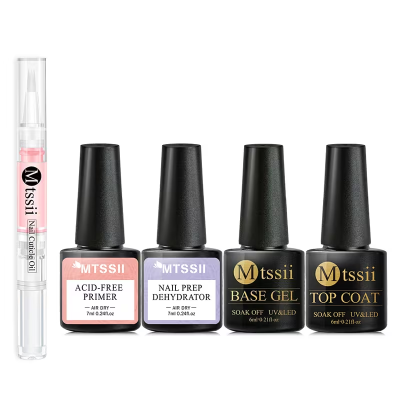 5PCS Set Gel Kuku Lengkap deng - Nail Dehydrator Primer ulasan dan harga