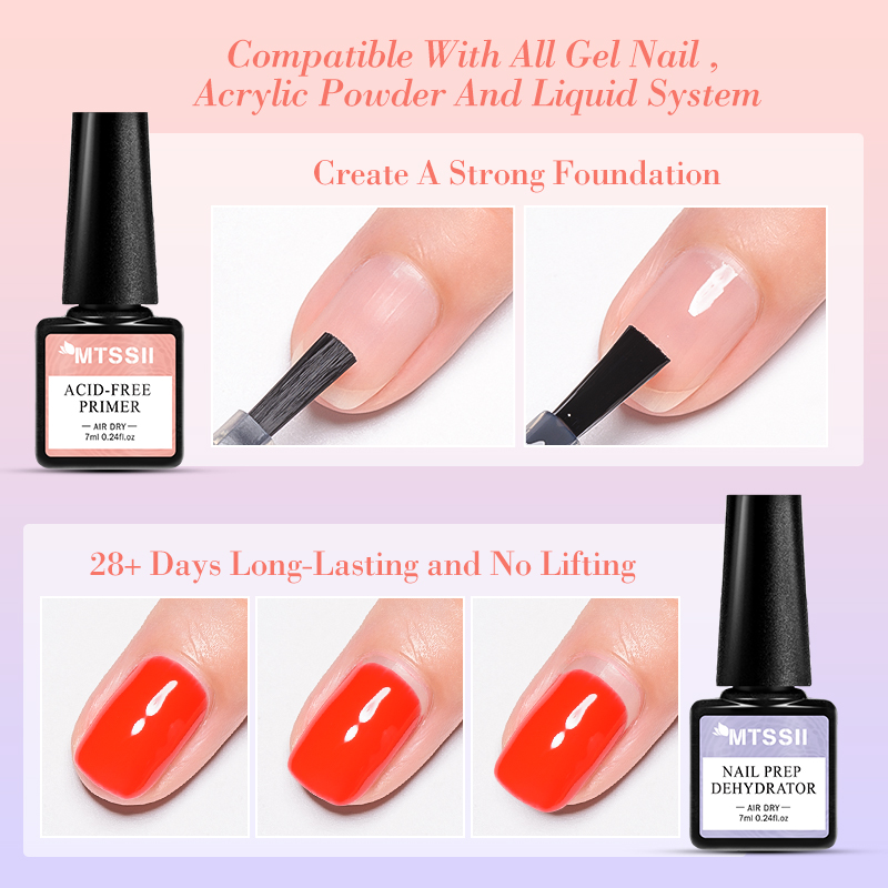 5PCS Set Gel Kuku Lengkap deng - Nail Dehydrator Primer ulasan dan harga