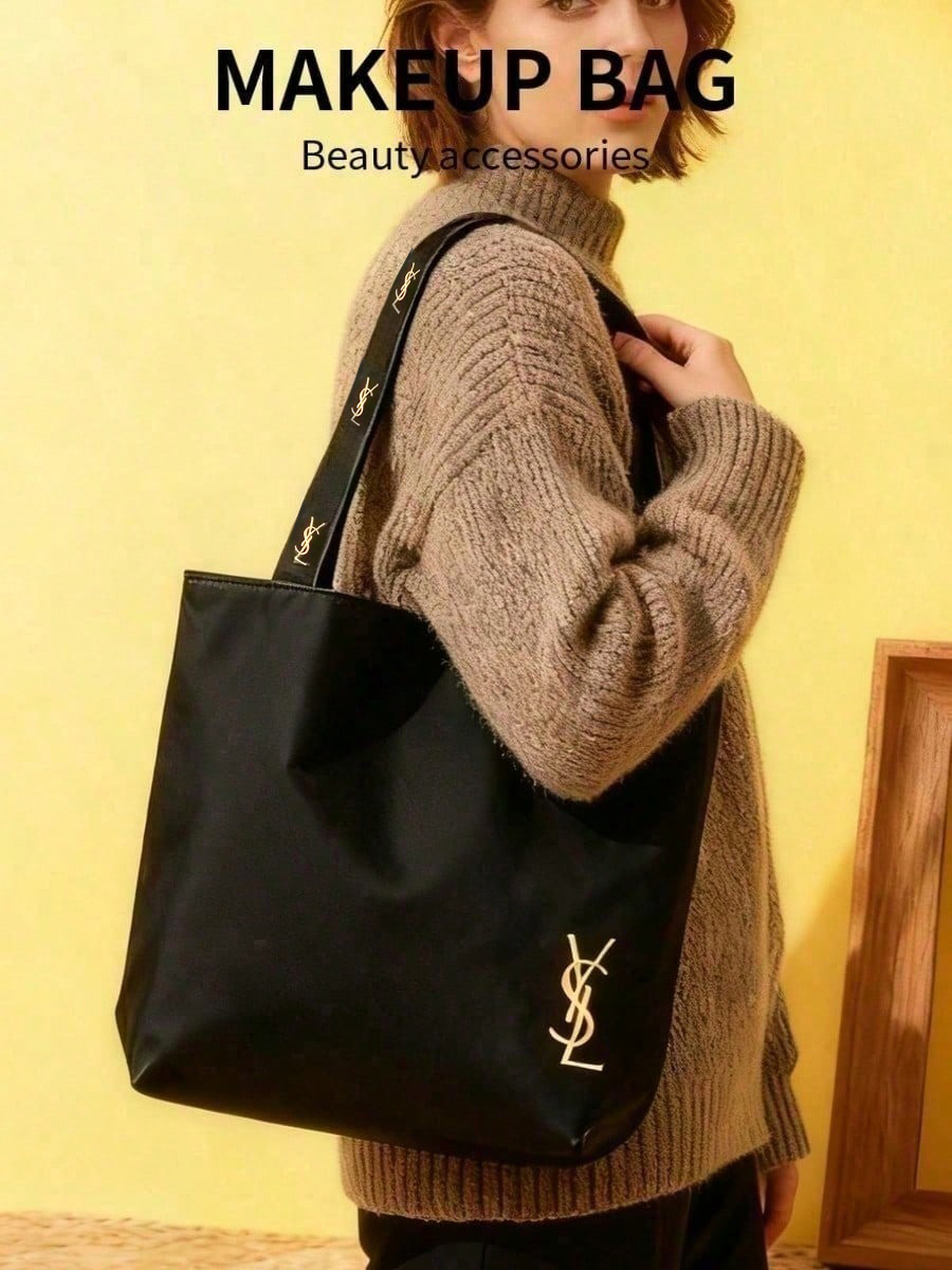 Tas Selempang Kanvas Hitam YSL - Ysl Beauty Makeup ulasan dan harga