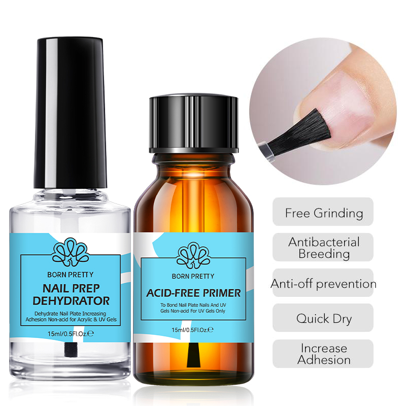 BORN PRETTY Nail-Primer Dan Na - Nail Dehydrator Primer ulasan dan harga