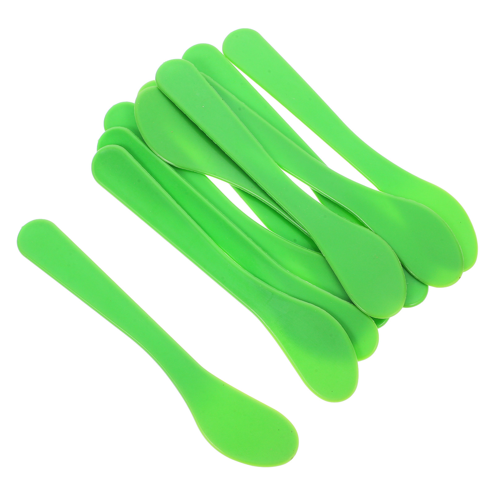 10Pcs Set Spatula Gagang PP un - Beauty Makeup Cream ulasan dan harga