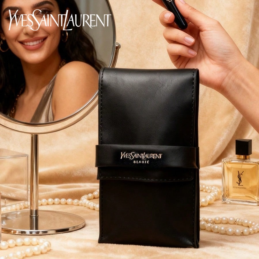 YSL Model 3 Buah Kit Kuas Make - Ysl Beauty Makeup ulasan dan harga