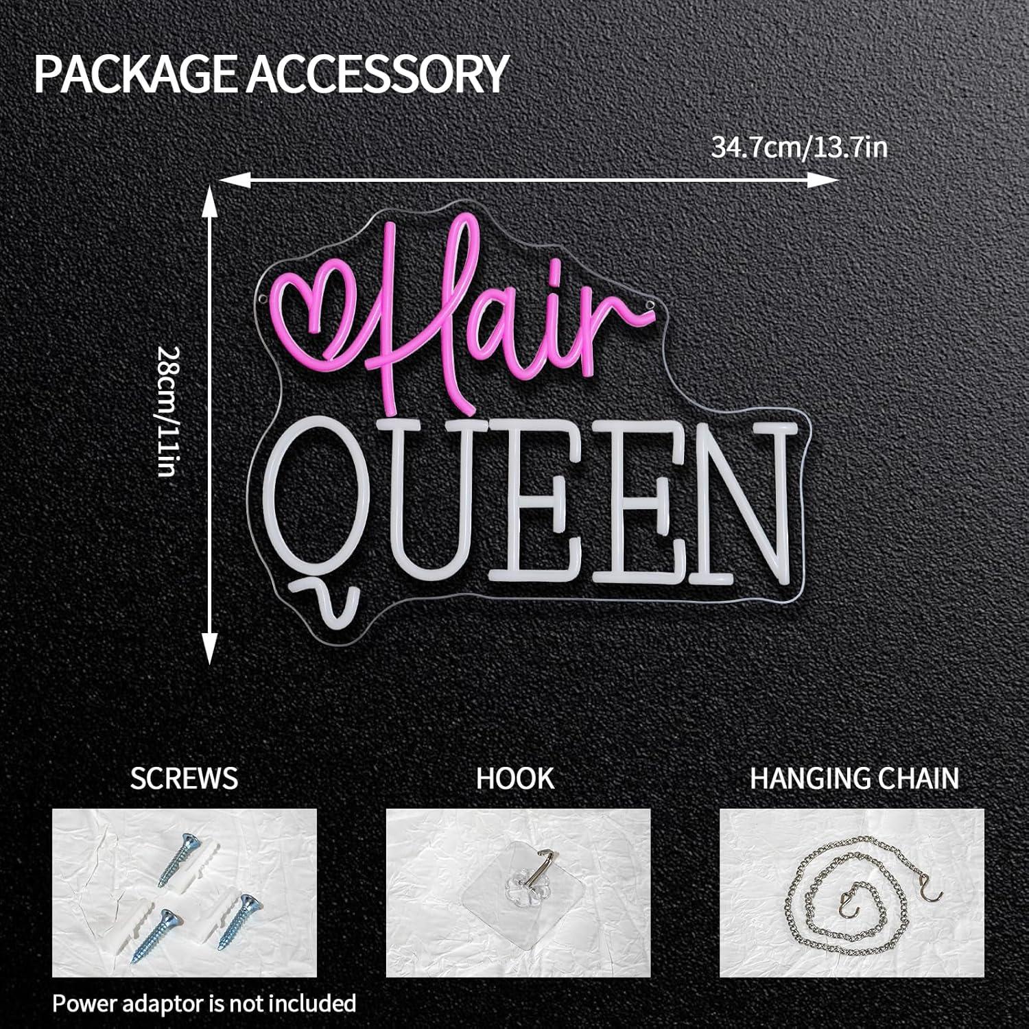 Lampu Neon Hair Queen yang Dap - Beauty Makeup Shop ulasan dan harga