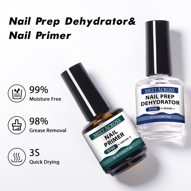 2PCS 15ml Nail Primer Nail Pre - Nail Dehydrator Primer ulasan dan harga