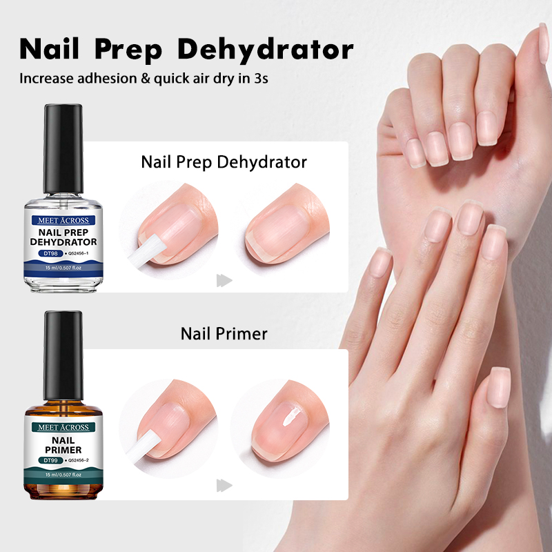 2PCS 15ml Nail Primer Nail Pre - Nail Dehydrator Primer ulasan dan harga