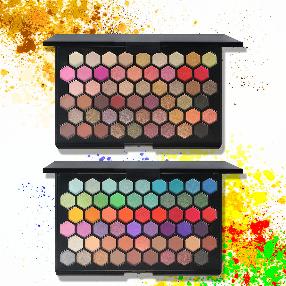 Palet Eyeshadow POPFEEL 54 War - Beauty Book Makeup Kit ulasan dan harga