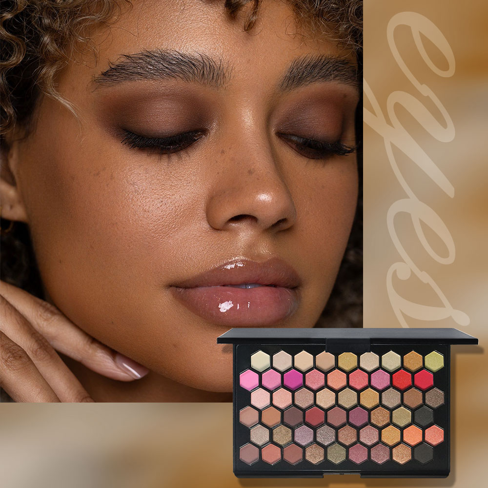 Palet Eyeshadow POPFEEL 54 War - Beauty Book Makeup Kit ulasan dan harga