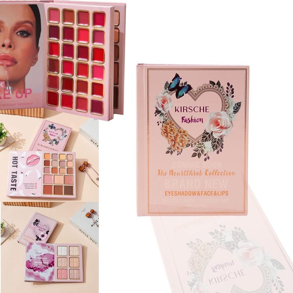 Palet Makeup Matte Baru Bentuk - Beauty Book Makeup Kit ulasan dan harga