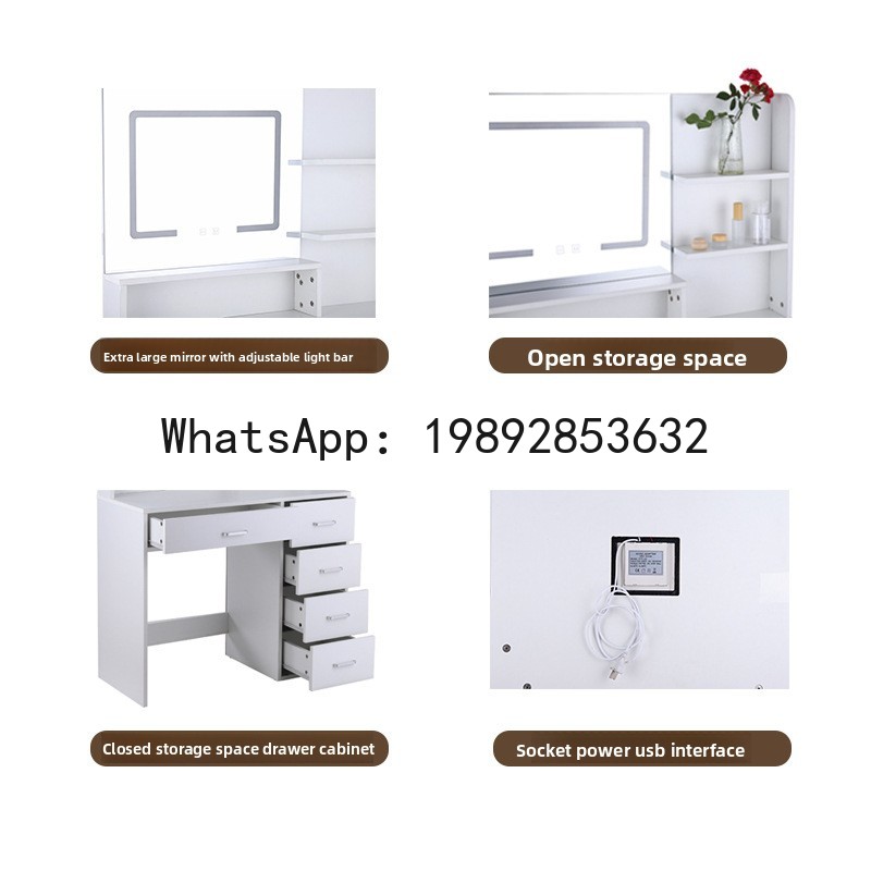 Meja Cermin Salon Rambut CZ, S - Beauty Makeup Shop ulasan dan harga