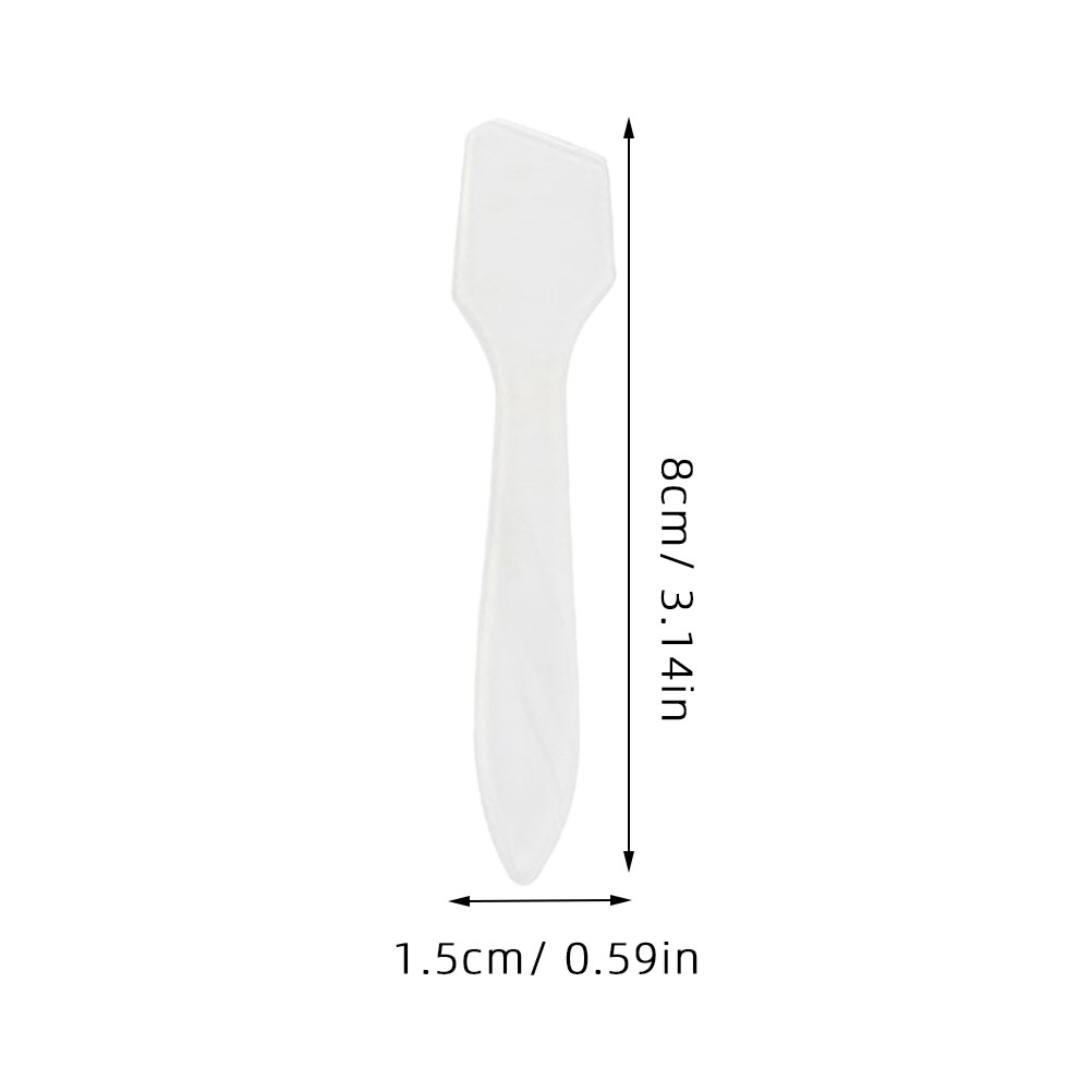 50 Buah Spatula Makeup Plastik - Beauty Makeup Cream ulasan dan harga