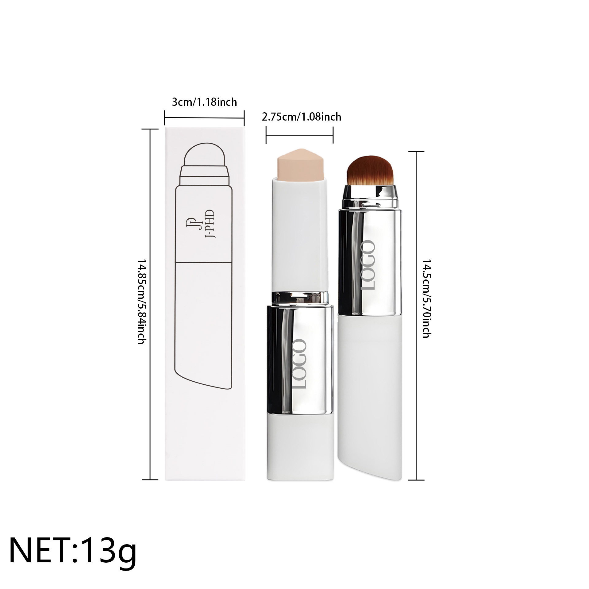 Stik Foundation Dua-dalam-Satu - J Beauty Makeup ulasan dan harga