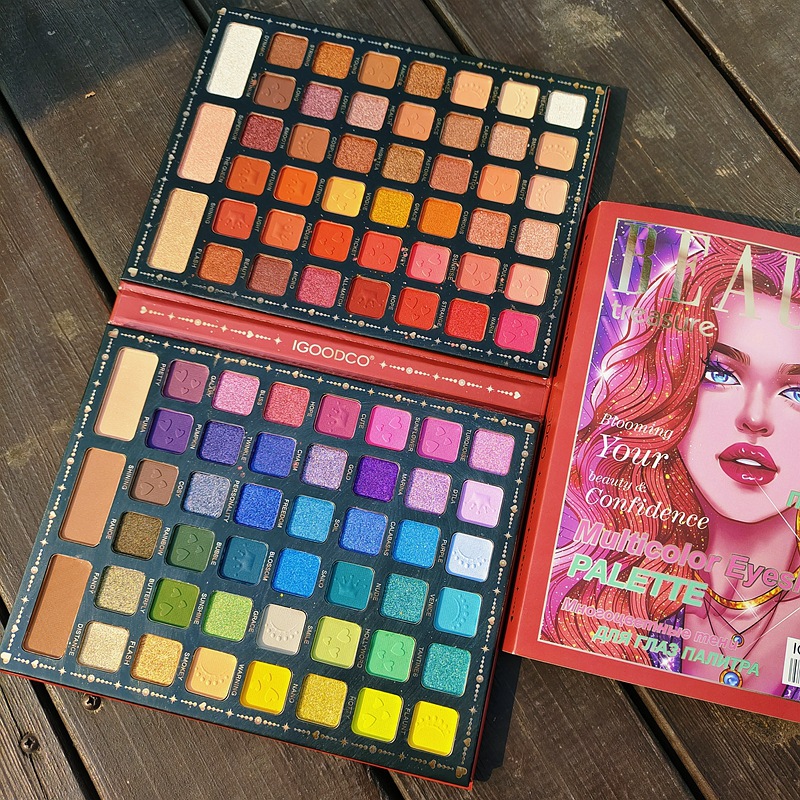 Palet Eyeshadow 90 Matte, daya - Beauty Book Makeup Kit ulasan dan harga