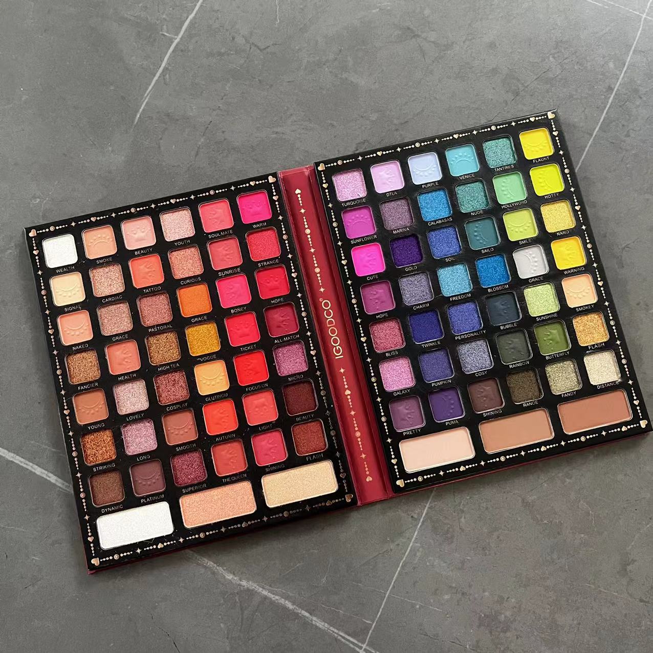 Palet Eyeshadow 90 Matte, daya - Beauty Book Makeup Kit ulasan dan harga