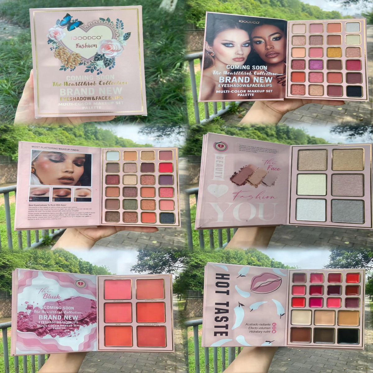 Set Palet Makeup Profesional 7 - Beauty Book Makeup Kit ulasan dan harga