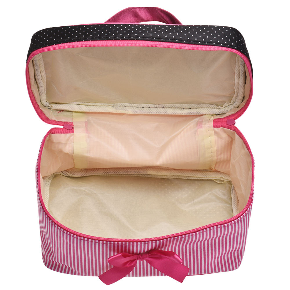 Tas Make Up Strip Pita Travel  - Ysl Beauty Makeup Bag ulasan dan harga