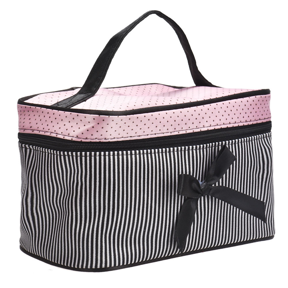 Tas Make Up Strip Pita Travel  - Ysl Beauty Makeup Bag ulasan dan harga