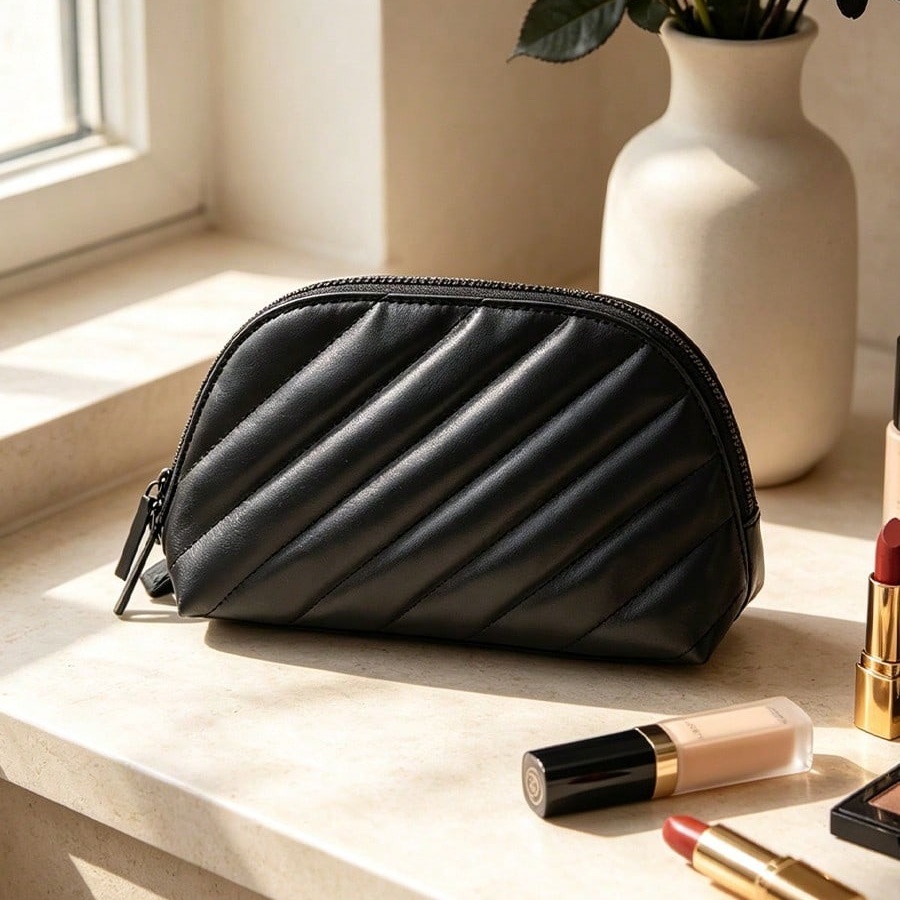 Tas Kosmetik YSL dari Kulit Be - Ysl Beauty Makeup Bag ulasan dan harga