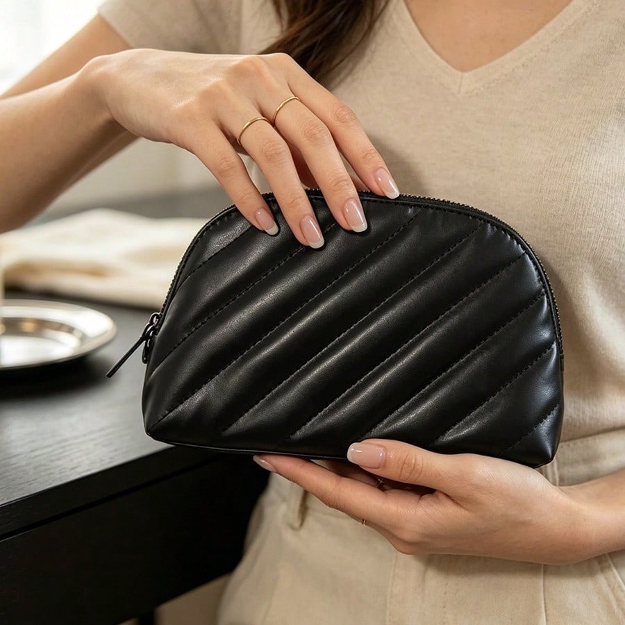 Tas Kosmetik YSL dari Kulit Be - Ysl Beauty Makeup Bag ulasan dan harga