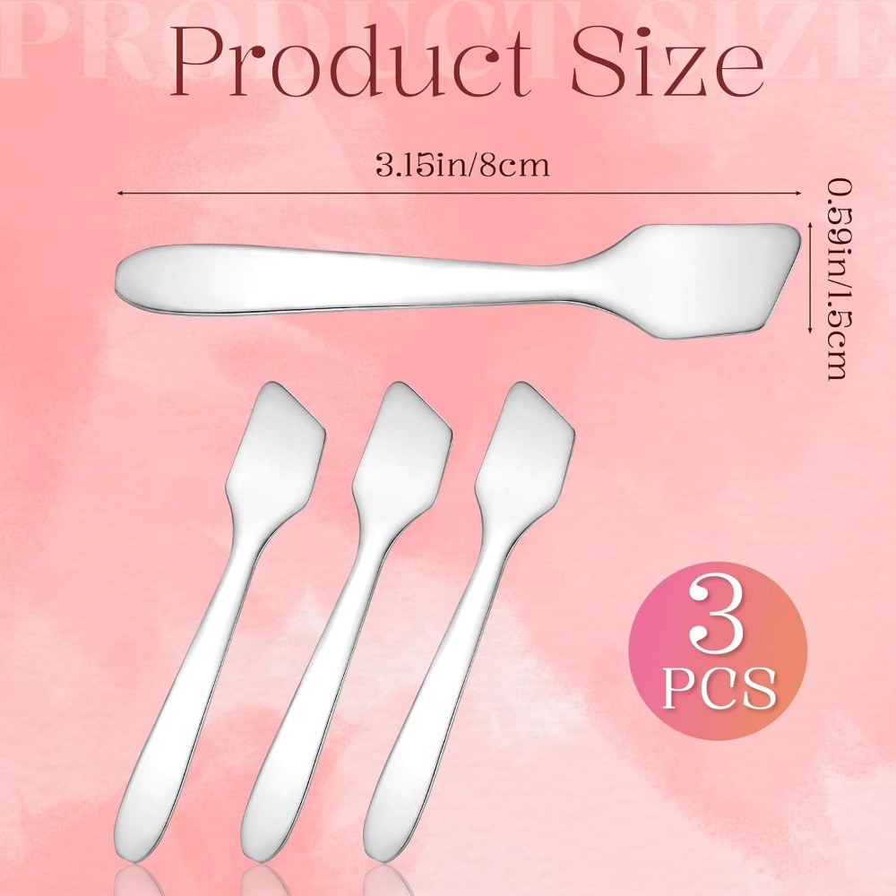 3 Buah Spatula Rias Mini dari  - Beauty Makeup Cream ulasan dan harga